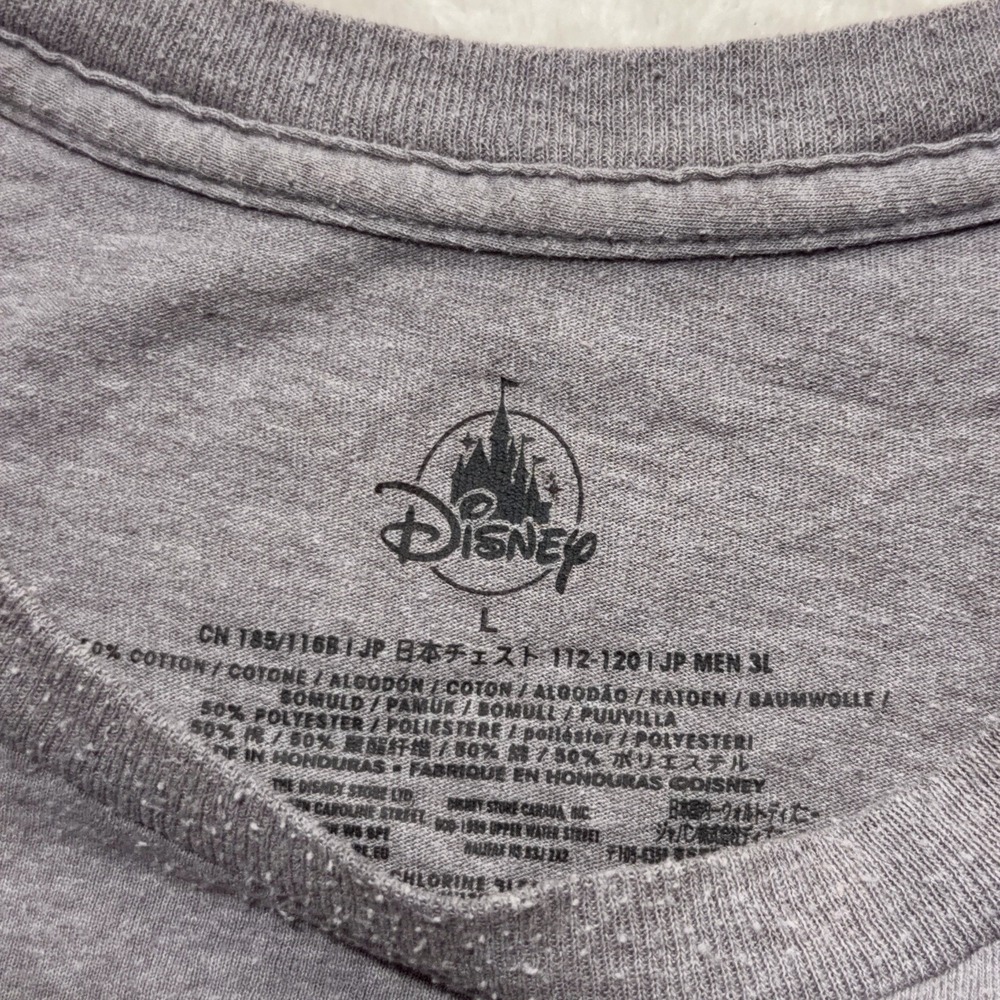 Disney Store Mickey Mouse Club Shirt Mens L Gray Mouseketeer Retro Graphic Tee - Picture 6 of 12